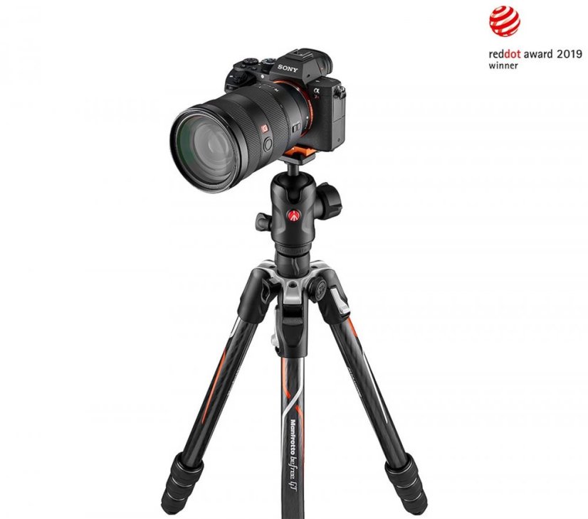Manfrotto Befree GT Carbon designed for Sony Alpha