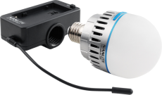 Nanlite Bateriový NP-F adaptér E27 pro PavoBulb 10C