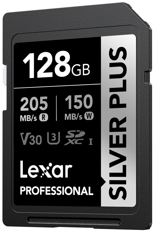 Lexar Professional Silver Plus SDXC - 128 GB