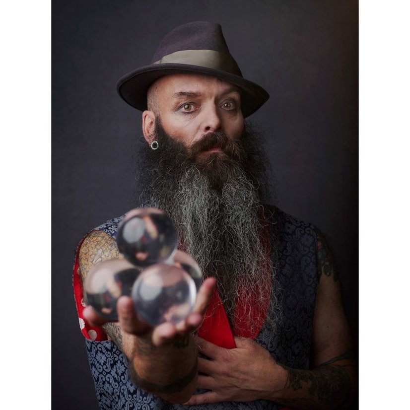 Manfrotto EzyFrame Vintage Backgr. 2x2.3m Pewter