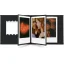 Polaroid Fotoalbum malé s vroubkovaným okénkem - černé