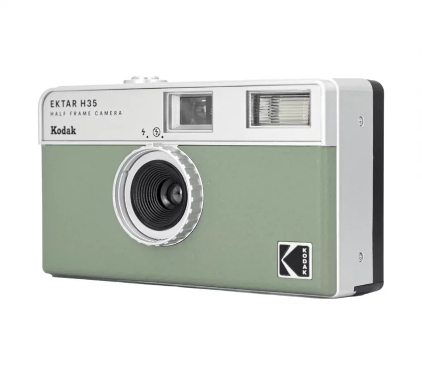 Kodak EKTAR H35 Half Frame Film Camera Sage