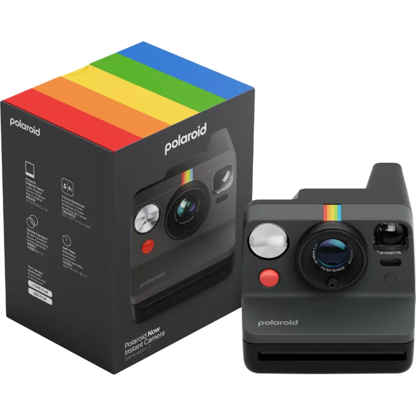 Polaroid Now (Gen 3) Black