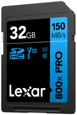 Lexar High-Performance PRO SDHC Blue Series - 32 GB
