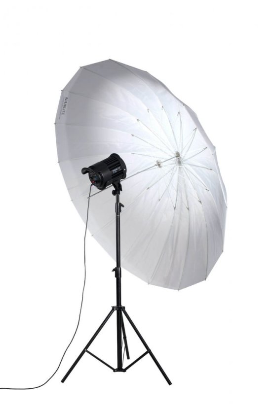 Nanlite Deštník Silver Shallow 180 cm