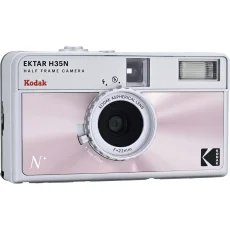 Kodak EKTAR H35N Half Frame Film Camera Glazed Pink