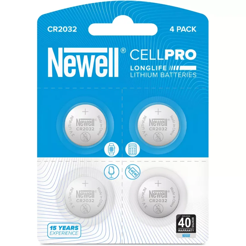 Newell CellPro CR2032 - lithiová baterie 3 V (4 ks)