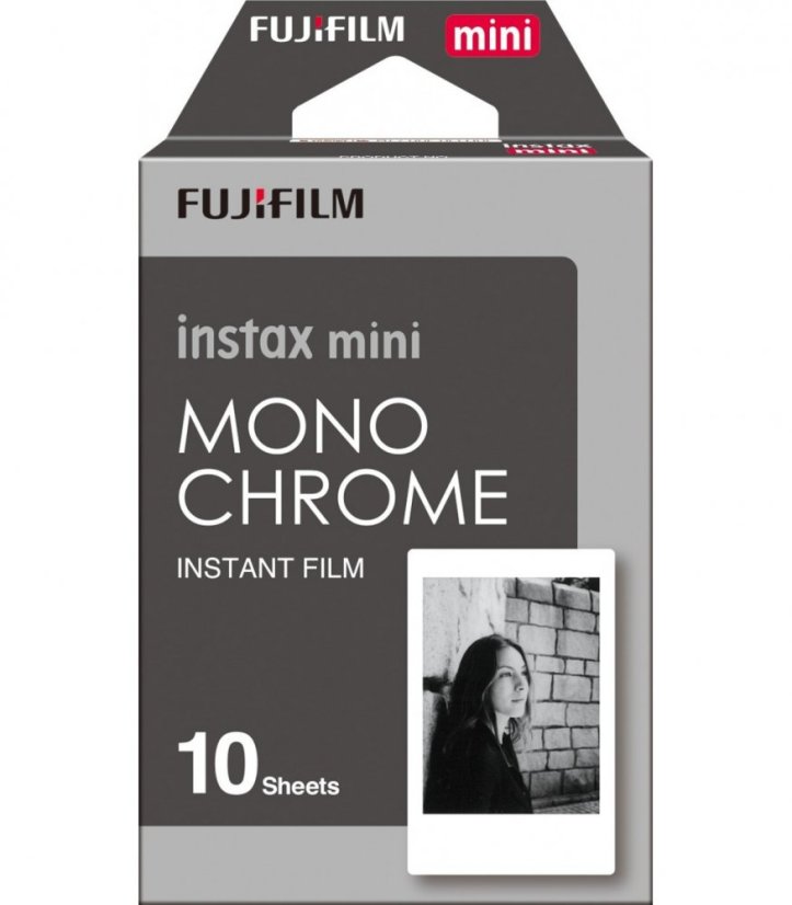 Fujifilm Instax Mini film Monochrome 10 fotek - EXP 09/2018