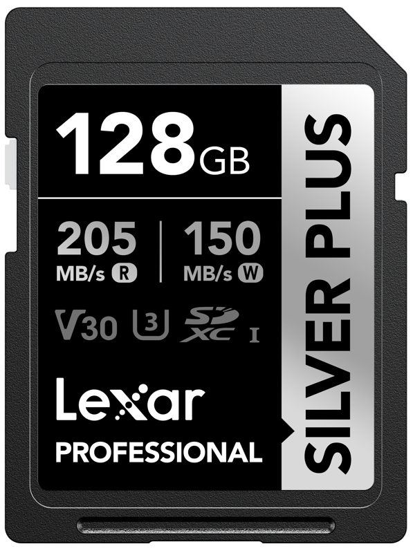 Lexar Professional Silver Plus SDXC - 128 GB