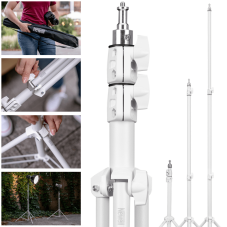 Newell Taranis - bílý studiový stativ na světla (200 cm)