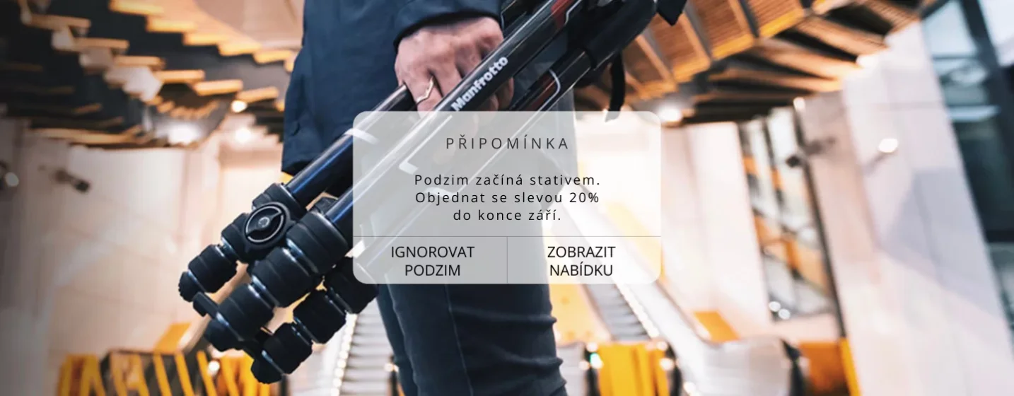 Připravte se na podzim s Manfrotto