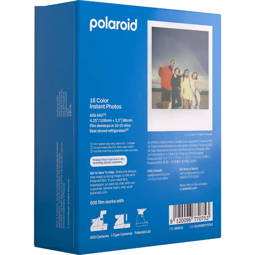 Polaroid 600 Color Film 2-Pack