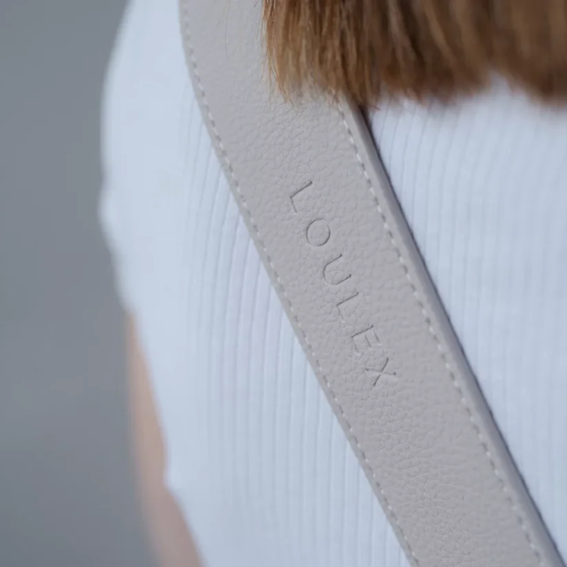 Loulex Crossbody Strap Beige - Popruh přes tělo béžový