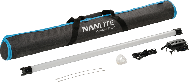 NanLite Pavotube II 30C LED RGBWW Tube Light 1 Light Kit