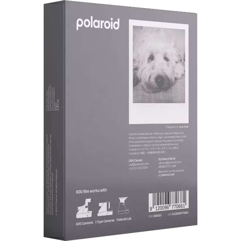 Polaroid 600 B&W Film