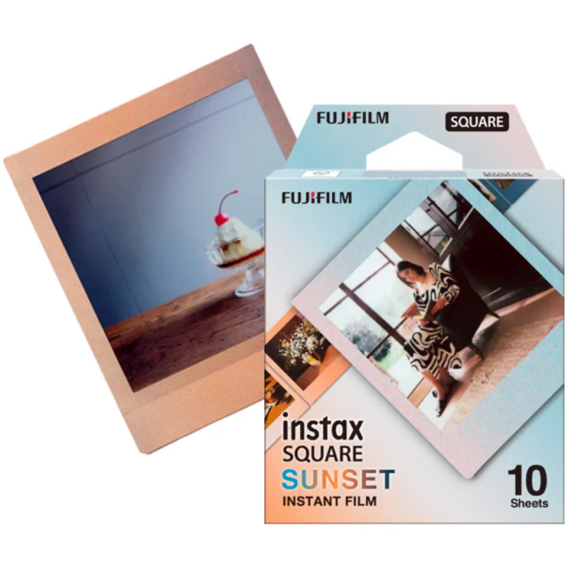 Fujifilm Instax Square Sunset film 10 fotek
