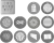 Nanlite GOBO Set 1 pro PJ-BM-19/36