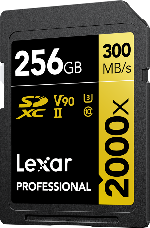 Lexar Pro 2000x SDXC UHS-II 256GB
