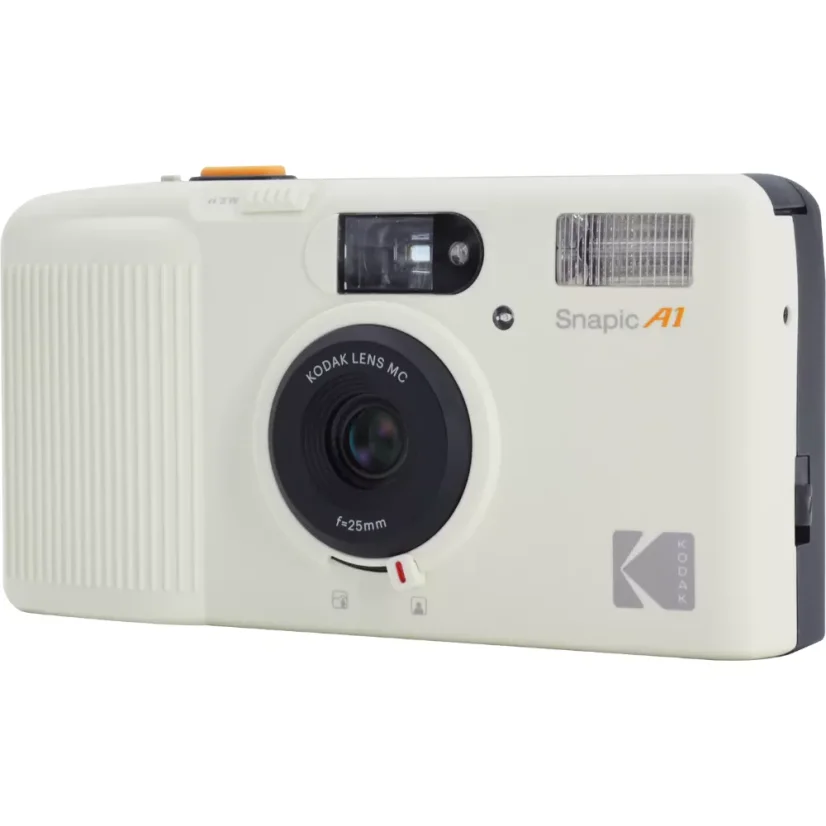 Kodak Snapic A1 Ivory White (slonovinová bílá) - analogový fotoaparát