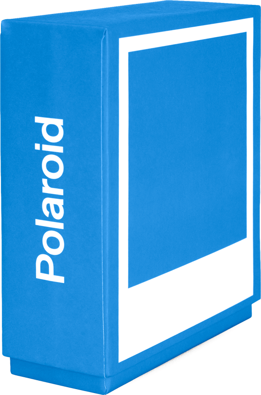 Polaroid Photo Box - Modrý