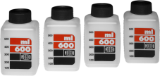 JOBO Sada 4 lahví 600ml