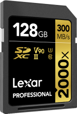 Lexar Pro 2000x SDXC UHS-II 128GB