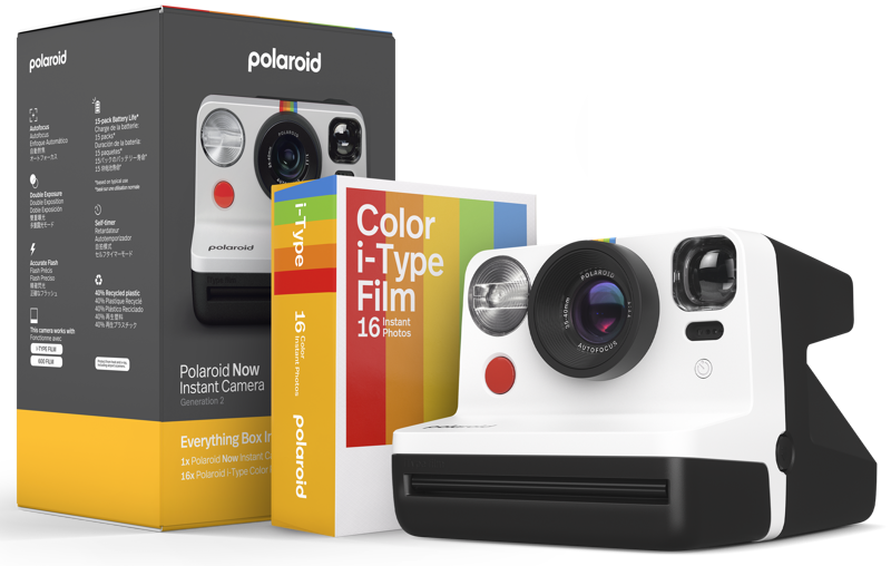 Polaroid Now Gen 2 E-box Black & White