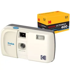 Kodak EC35 Vanilla White (bílá) + Kodak UltraMax 400 (24 snímků) - analogový fotoaparát