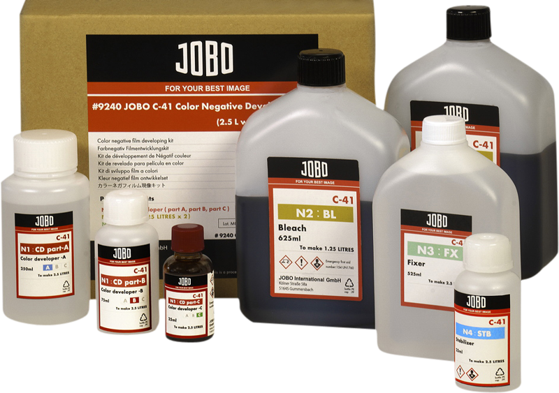 JOBO C-41 Sada chemie pro barevné negativy 2,5 L