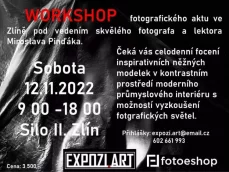 Workshop fotografického aktu s Mirou Pinďákem - Zlín 12.11.2022