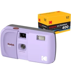 Kodak EC35 Lavender (fialová) + Kodak UltraMax 400 (24 snímků) - analogový fotoaparát