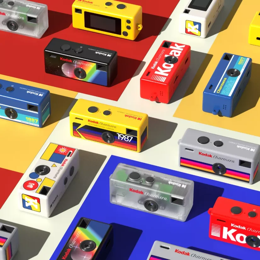 Kodak Charmera Keychain Digital Camera Blind Box - digitální fotoaparát přívěšek (náhodný design)