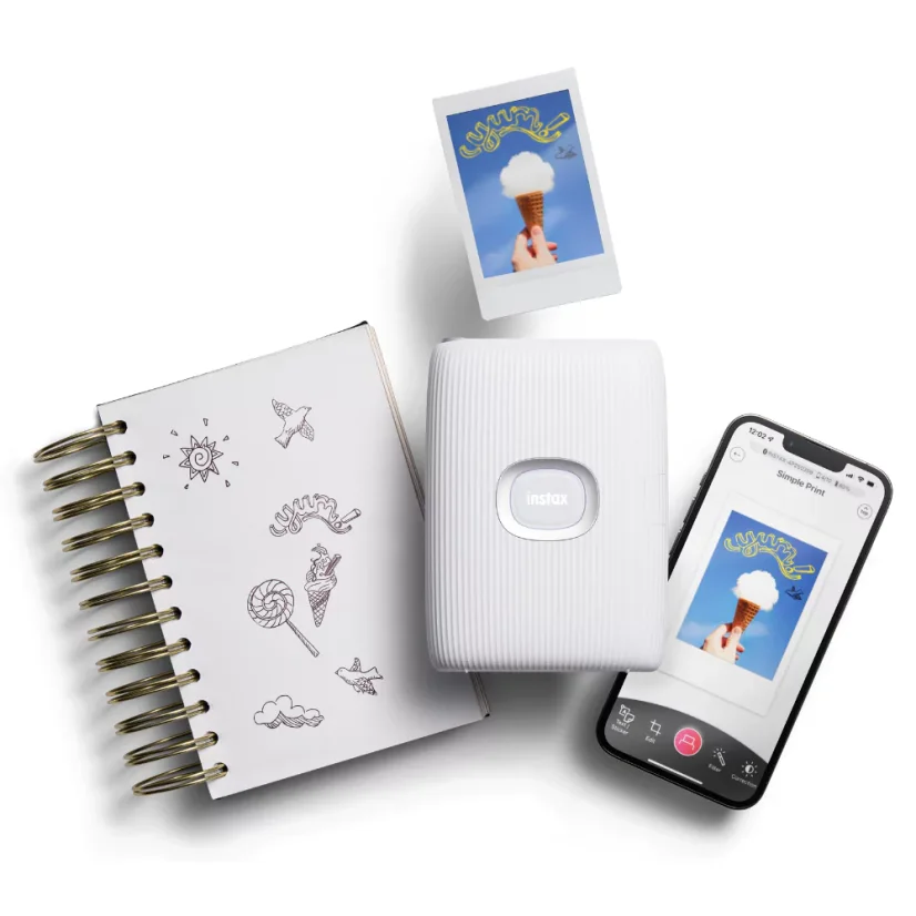 Fujifilm Instax Mini Link 2 Clay White