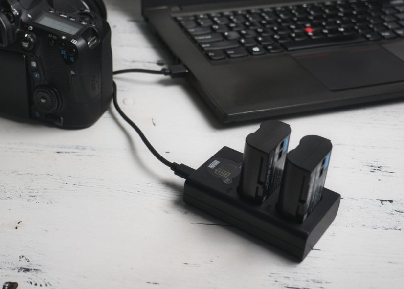 Newell DL-USB-C duální nabíječka NP-BX1