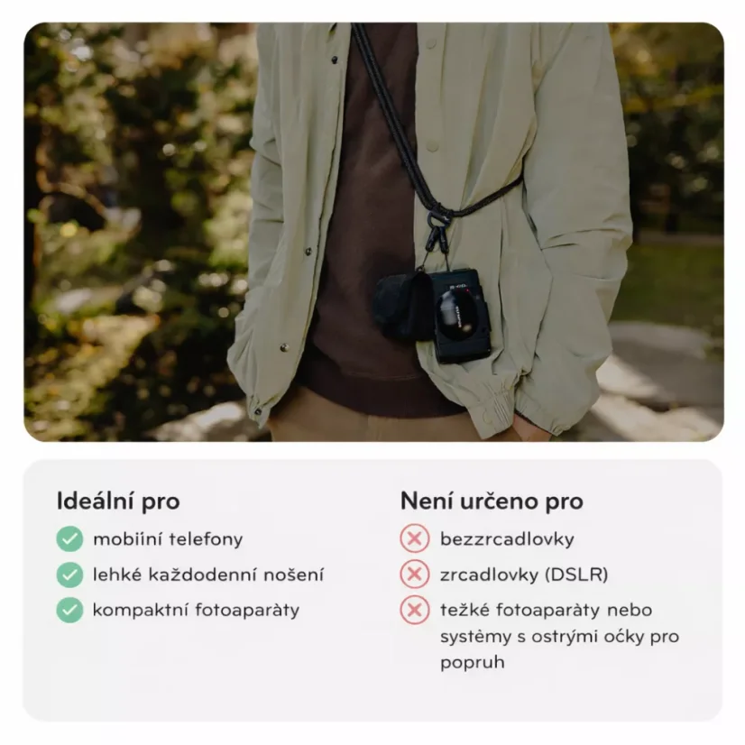 Peak Design Mobile Micro Anchor 3-Pack Black (černá) - sada kotviček Micro Anchor