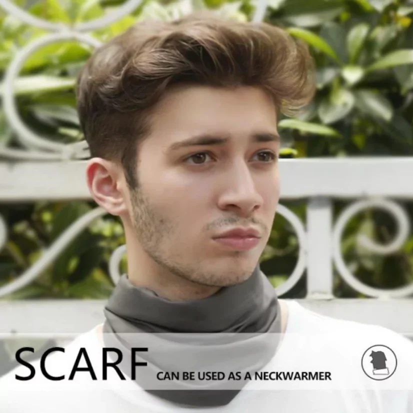 GGS Popruh na fotoaparát s šátkem SCS-N12 - Grey