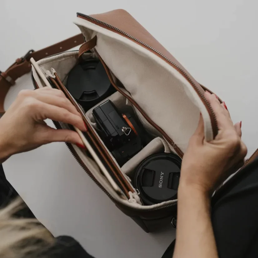 Loulex Organizer Bag Brown - Organizér hnědý