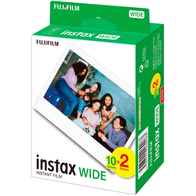 Fujifilm Instax Wide film 20 fotek