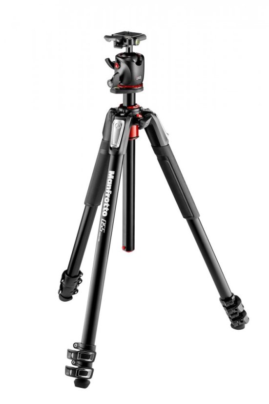 Manfrotto MK055XPRO3-BHQ2 set stativu s hlavou