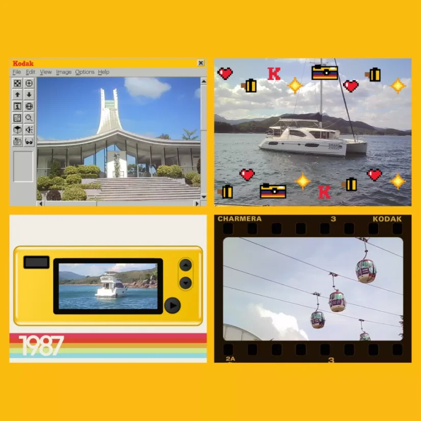 Kodak Charmera Keychain Digital Camera Blind Box - digitální fotoaparát přívěšek (náhodný design)