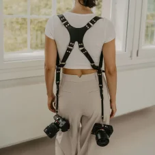 Loulex Double-Strap Black - Dvojitý popruh černý