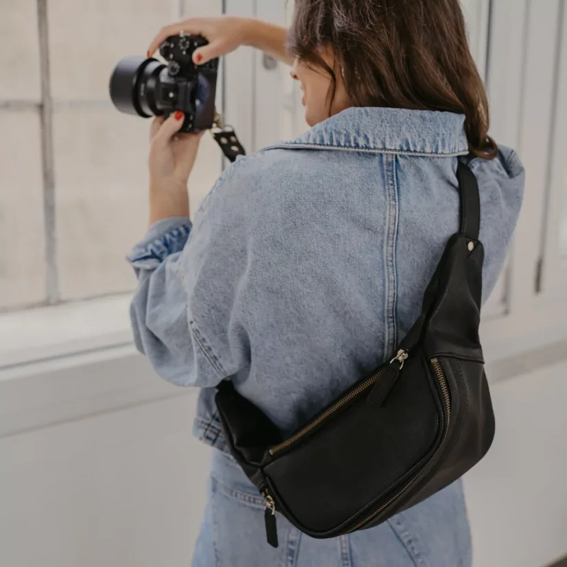 Loulex Fanny Pack Black - Fotoledvinka černá