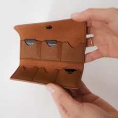 Loulex Mini SD Wallet Brown - Mini peněženka SD karet hnědá