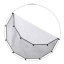 Manfrotto HaloCompact Plus Cover 98 cm Silver/White