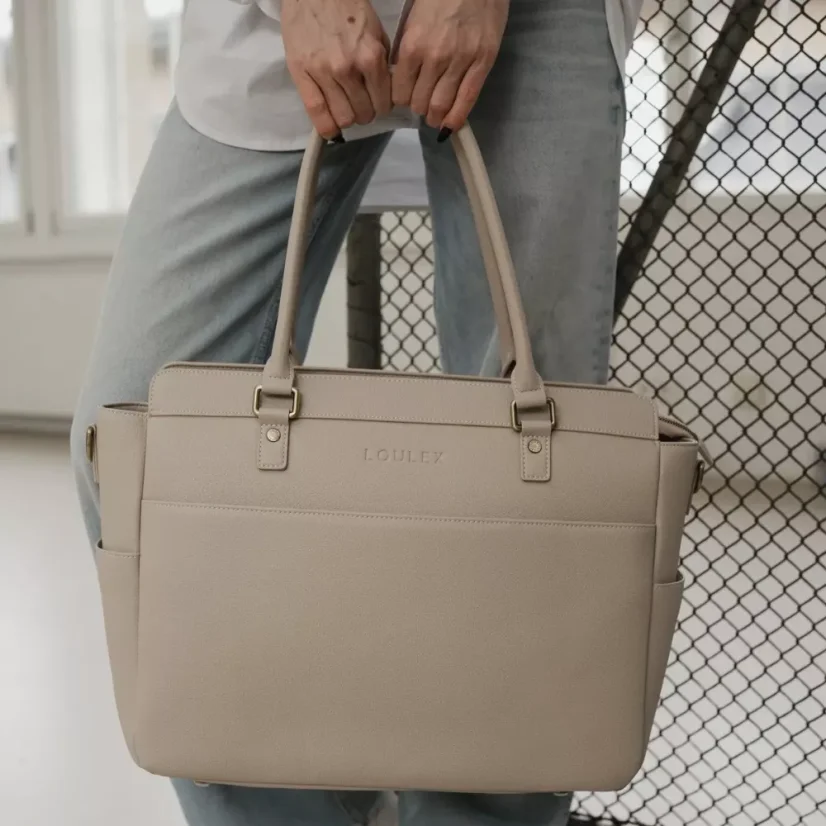 Loulex Handbag Beige - fotobrašna (béžová)