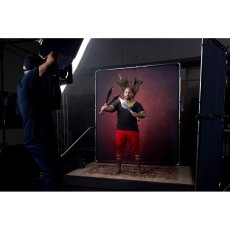 Manfrotto EzyFrame Vintage Backgr. 2x2.3m Crimson
