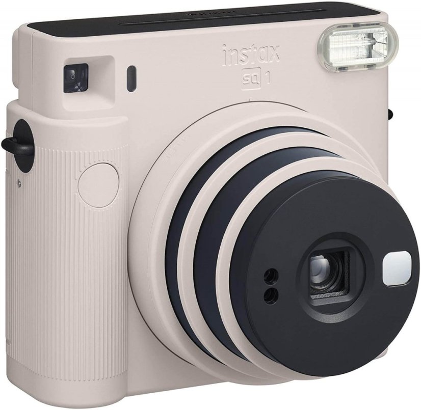 FujiFilm Instax Square SQ1 Chalk White + 10 barevných fotek