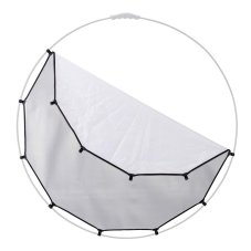 Manfrotto HaloCompact Plus Cover 98 cm Silver/White