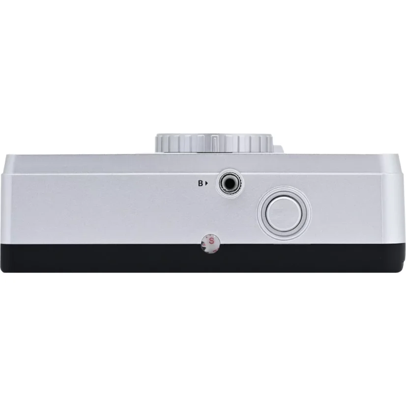 Kodak EKTAR H35N Half Frame Film Camera Striped Silver
