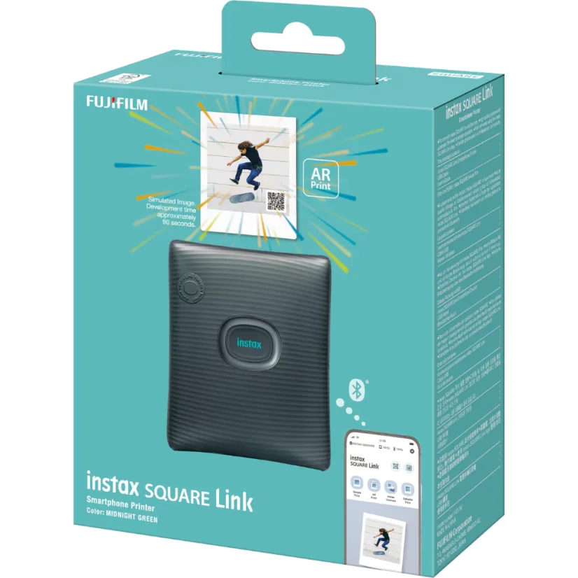 Fujifilm Instax Square Link Midnight Green
